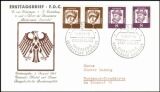 1961  Freimarken: Bedeutende Deutsche  Papier x
