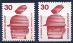 1971  Freimarken: Unfallverhütung aus MH