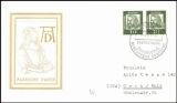 1961  Freimarken: Bedeutende Deutsche  Papier x