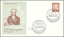 1961  Freimarken: Bedeutende Deutsche