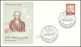 1961  Freimarken: Bedeutende Deutsche