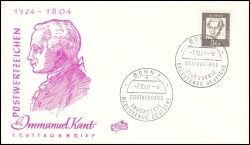 1961  Freimarken: Bedeutende Deutsche