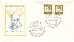 1961  Freimarken: Bedeutende Deutsche  Papier x + y