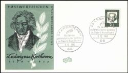 1962  Freimarken: Bedeutende Deutsche