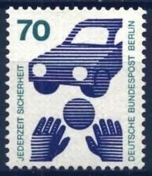 1973  Freimarke: Unfallverhtung