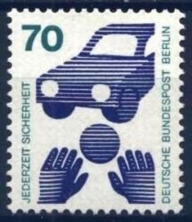1973  Freimarke: Unfallverhütung