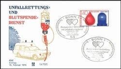 1974  Blutspendedienst