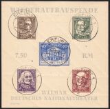 1946  Blockausgabe: Deutsches Nationaltheater