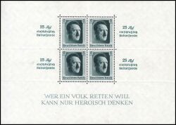 1937  Kulturförderung - Block