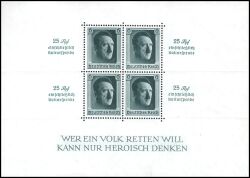 1937  Kulturförderung - Block