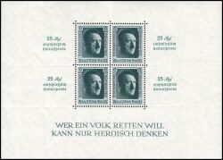 1937  Reichsparteitag in Nürnberg - Block