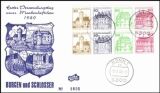 1980  Freimarken: Burgen & Schlösser MH  1....