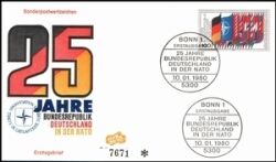 1980  25 Jahre Zugehörigkeit zur NATO