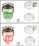 1980  Freimarken: Burgen & Schlösser