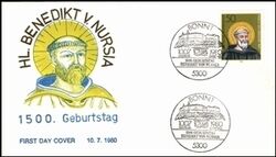 1980  Benedikt von Nursia