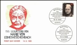 1980  Marie Freifrau von Ebner-Eschenbach