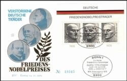 1975  Deutsche Friedensnobelpreisträger - Blockausgabe