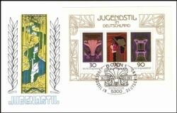 1977  Jugendstil in Deutschland - Blockausgabe