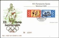 1976  Olympische Sommerspiele in Montreal - Blockausgabe