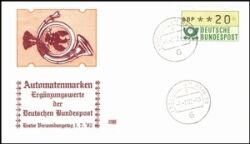 1982  Automatenmarken - Standardsatz VS 2 - Frankfurt am Main