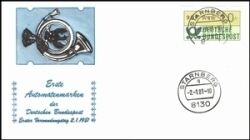 1981  Automatenmarken - Standardsatz VS 1 - Starnberg mit Zählnummer