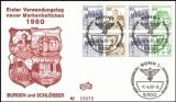 1980  Freimarken: Burgen & Schlösser...