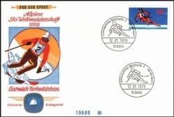 1978  Sporthilfe - Offizieller Ersttagsbrief