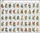 1982  Vögel und Blumen im Bogen  gez. A