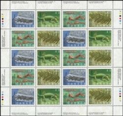 Canada 1991  Prähistorisches Leben