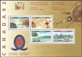 Canada 1992  Intern. Jugend-Briefmarkenausstellung CANADA`92