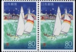 1994  Präfekturmarke: Wakayama - Heftchenblatt
