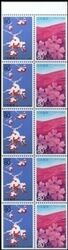 1998  Präfekturmarke: Hokkaido - Heftchenblatt