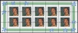 1996  Europa: Berühmte Frauen - Kleinbogen total verzähnt