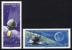 1966  Landung von LUNA 9 auf dem Mond