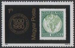 1980  Briefmarkenmuseum der ungarischen Post