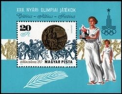 1980  Medaillengewinner Olympiade in Moskau