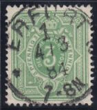 1880  Freimarke: Ziffer im Oval