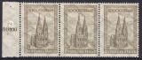 1923  Freimarken: Kölner Dom in Farbe b