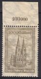 1923  Freimarken: Kölner Dom in Farbe b