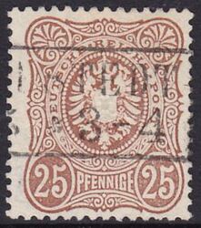 1875  Freimarke: Reichsadler im Oval