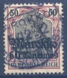 Marokko - 1911  Freimarke mit Aufdruck "Marokko"