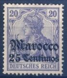 Marokko - 1906  Freimarke mit Aufdruck...