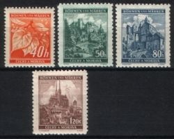 1940  Freimarken: Lindenzweig und Landschaften I