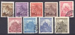 1941  Freimarken: Lindenzweig und Landschaften
