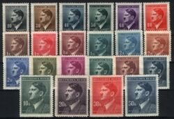 1942  Freimarken: Adolf Hitler