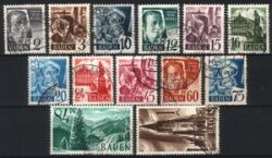 1947  Freimarken: Persönlichkeiten u. Ansichten I