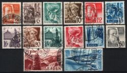 1948  Freimarken: Persnlichkeiten u. Ansichten II