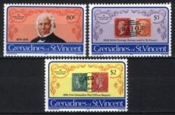 St. Vincent Grenadinen 1979  Todestag von Sir Rowland Hill