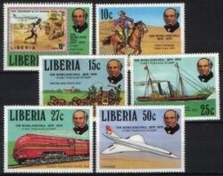 Liberia 1979  100. Todestag Sir Rowland Hill