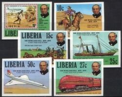 Liberia 1979  100. Todestag Sir Rowland Hill - ungezähnt